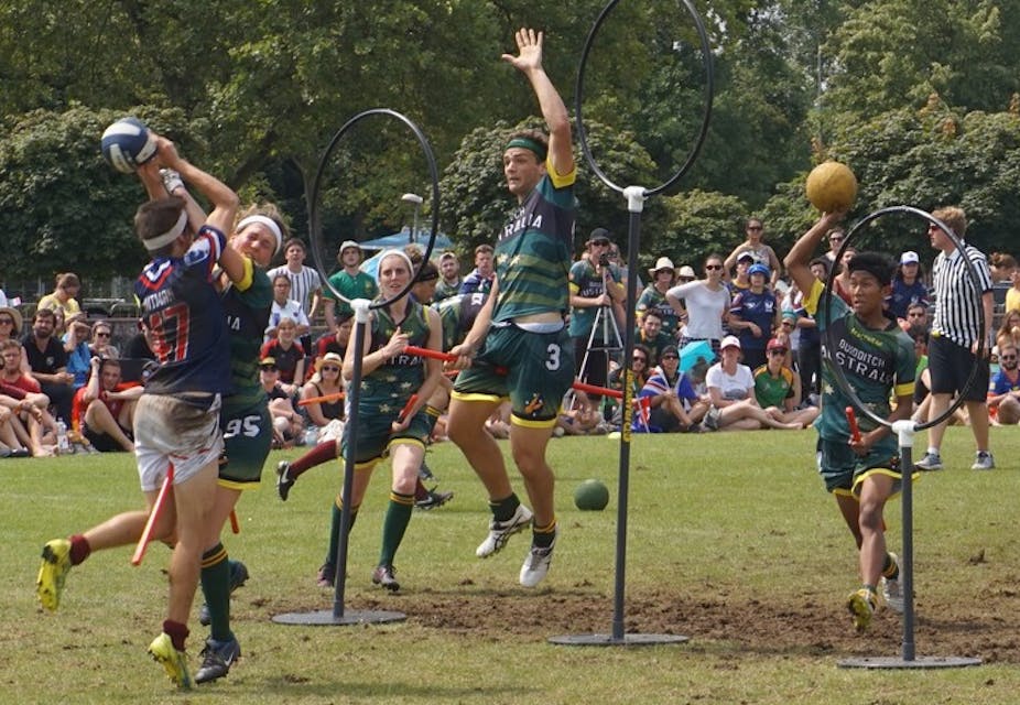 Le quidditch, ce sport « réel » venu d’Harry Potter Le quidditch, ce sport « réel » venu d’Harry Potter