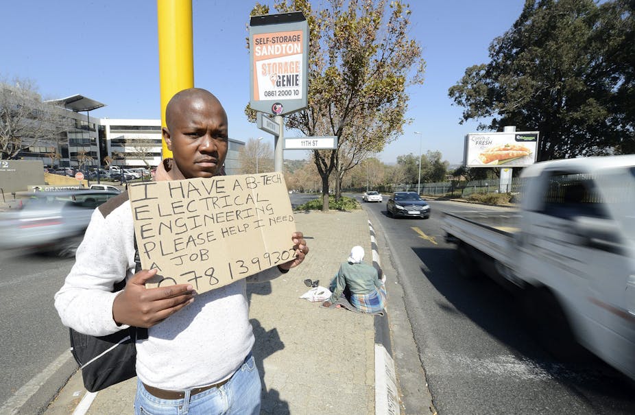 class and race shape how young south africans access the job market