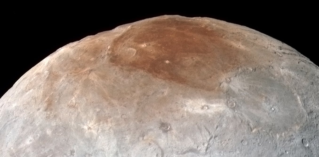 Mordor mystery: scientists solve puzzle of the strange, dark north pole on Pluto’s moon Charon