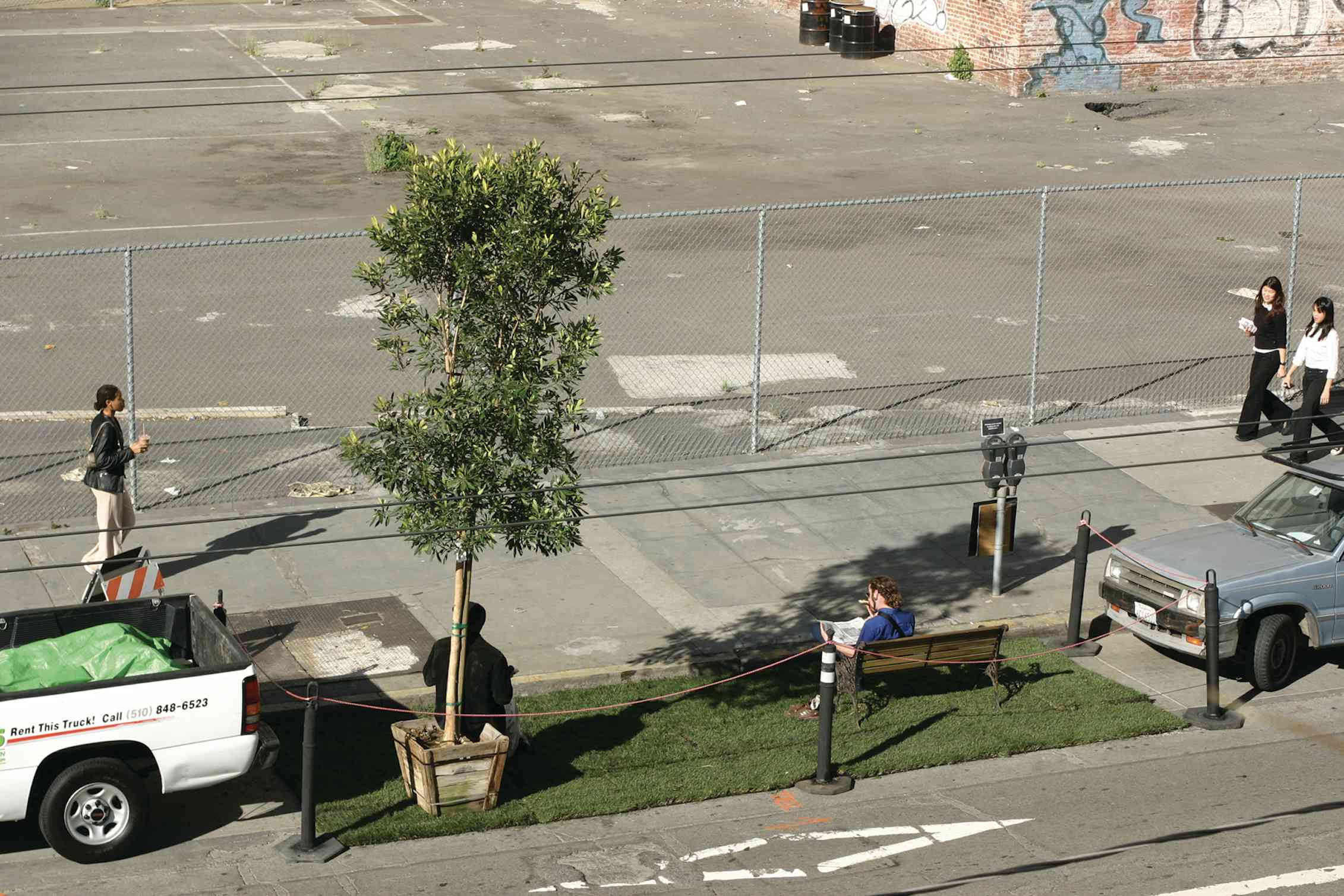 A day for turning parking spaces into pop-up parks