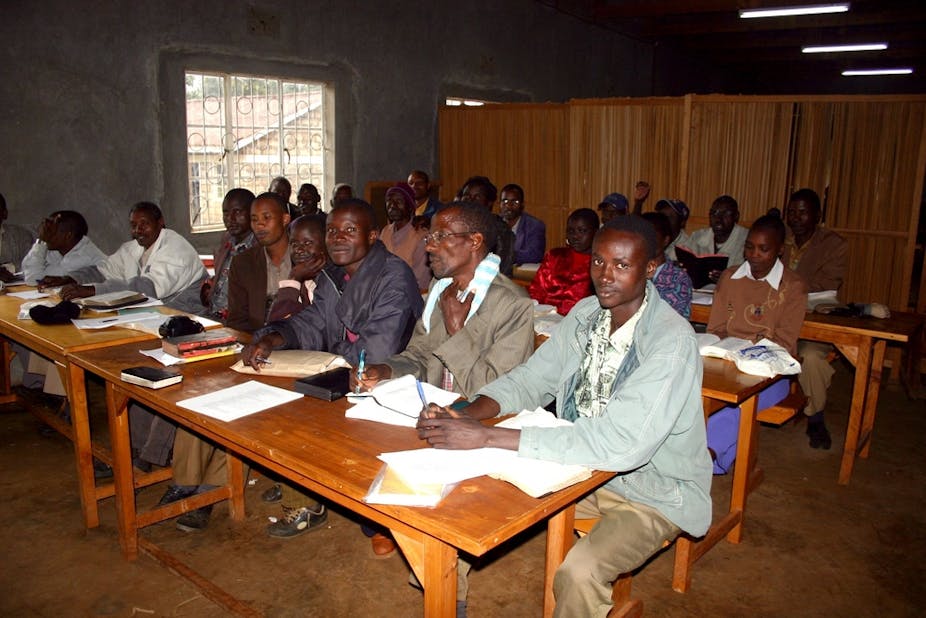 Part-time lecturers are the norm in Kenya. There's a plan to reverse