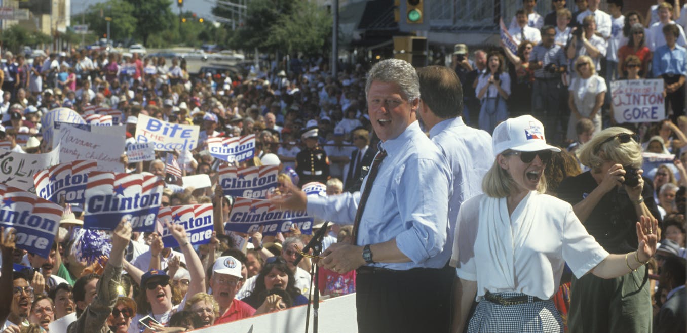 Что обусловило победу Клинтона на выборах 1992 года