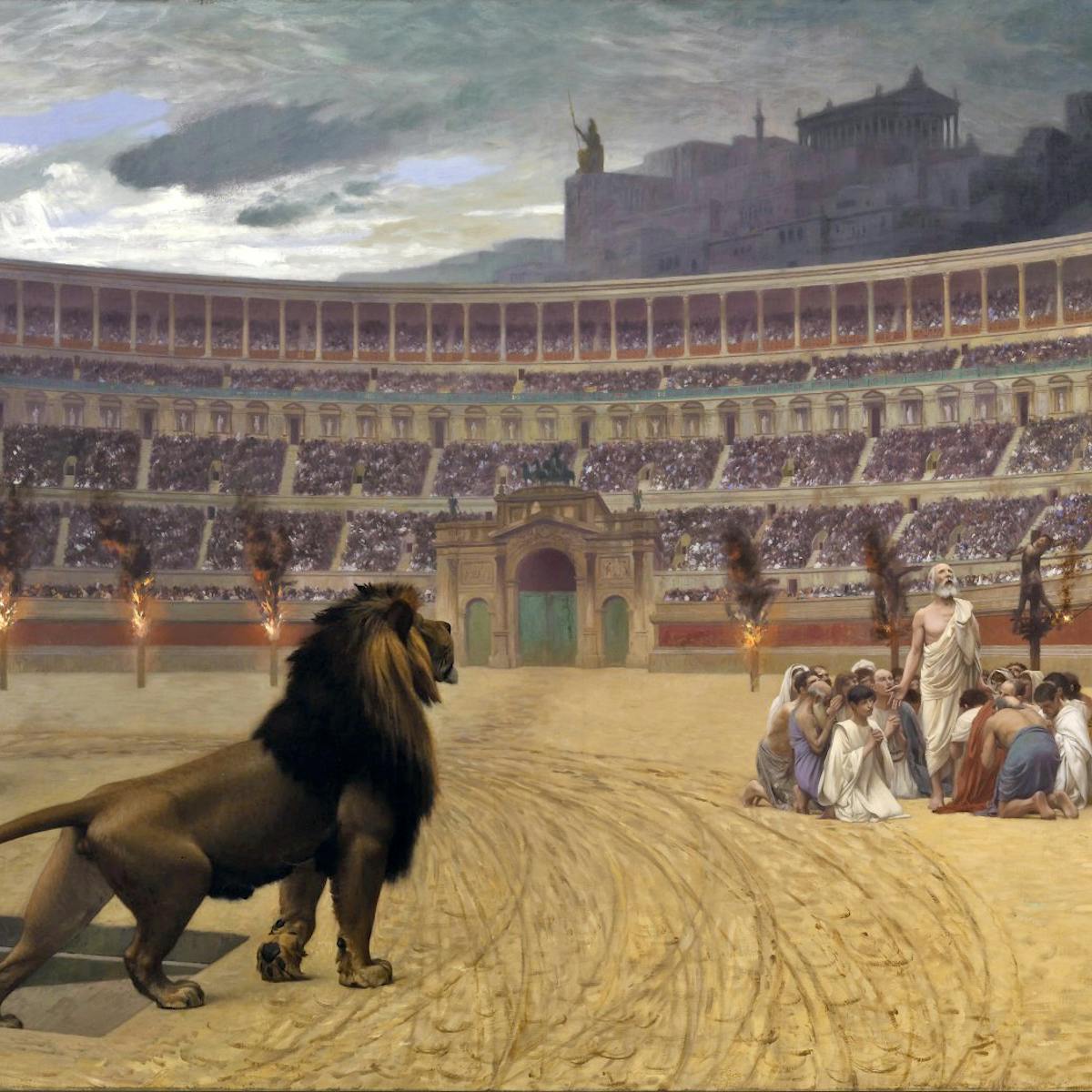 Mythbusting Ancient Rome Throwing Christians To The Lions Mythbusting Ancient Rome Throwing Christians To The Lions