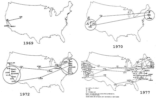 Comment est né Internet  de l'ARPANET à l'Internet  Association LEA