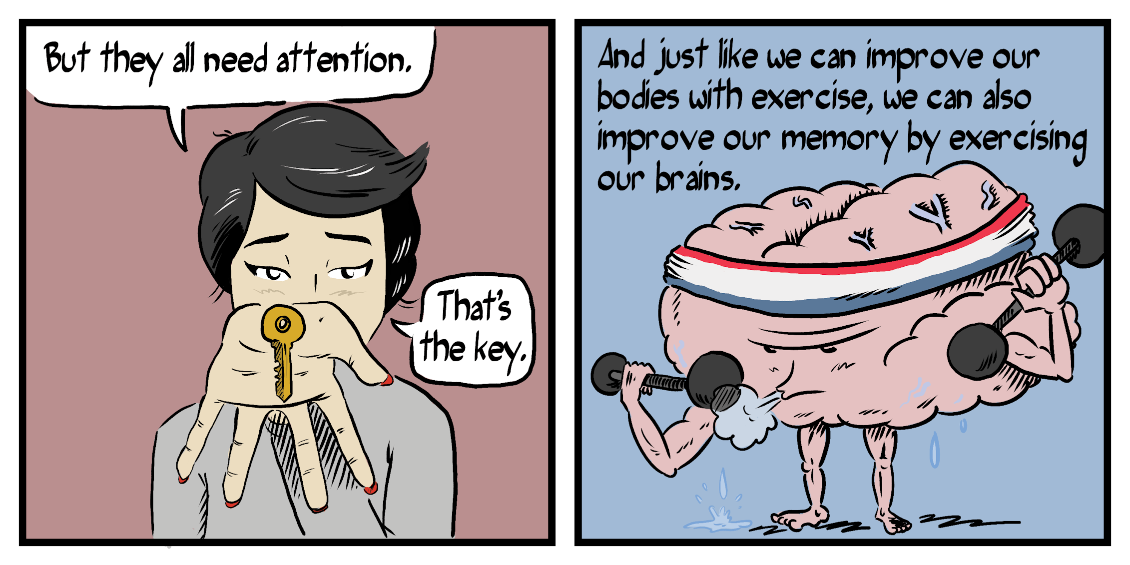 Comic explainer: how memory works