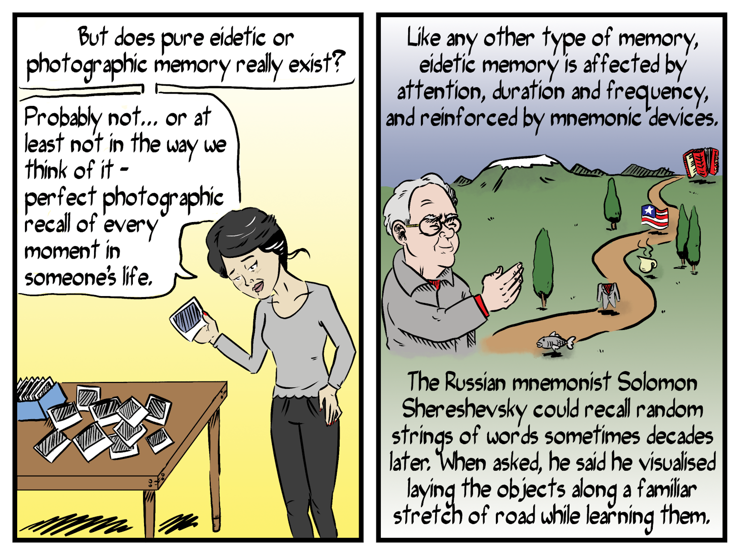 Comic explainer: how memory works