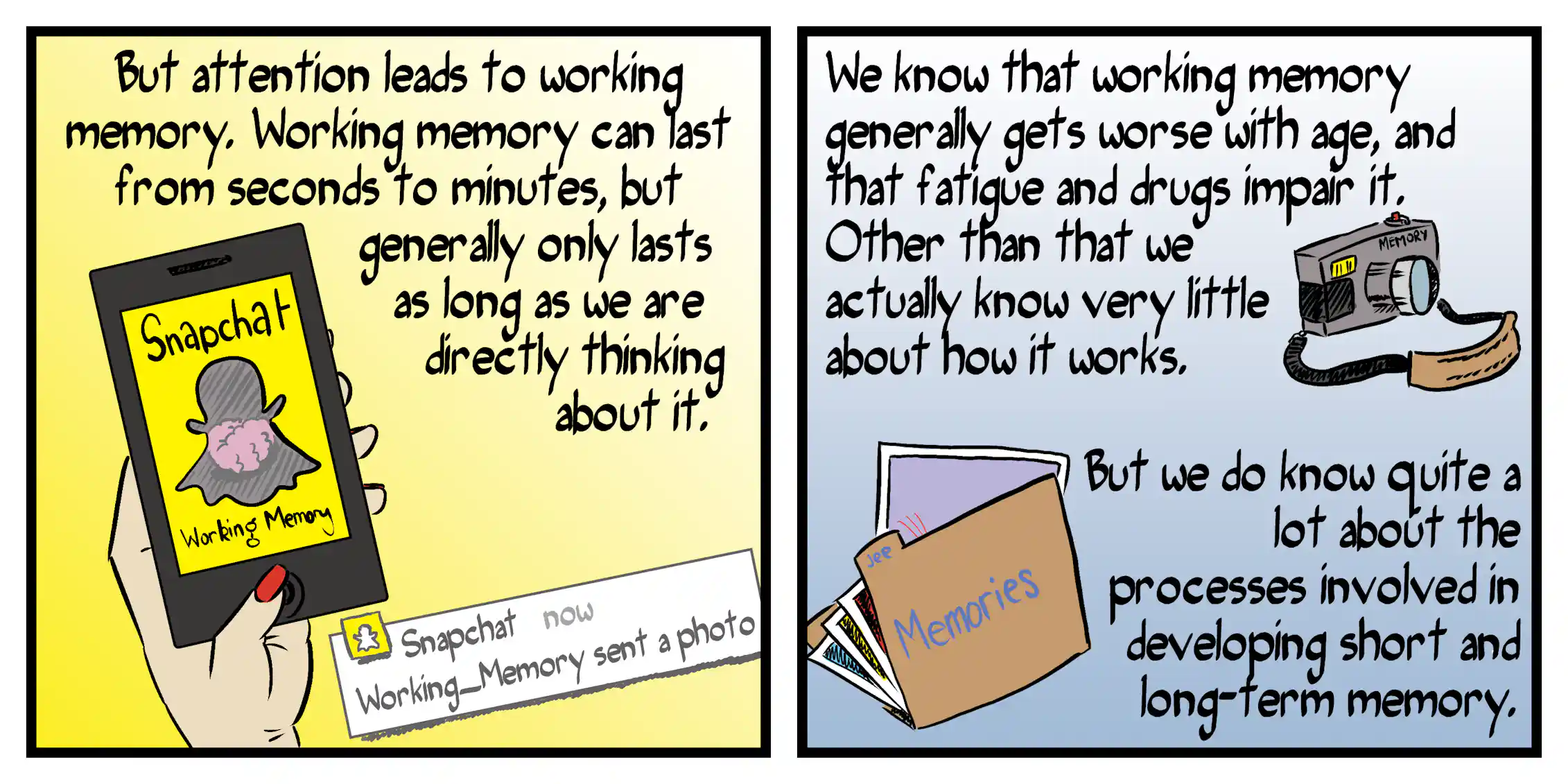 Comic explainer: how memory works