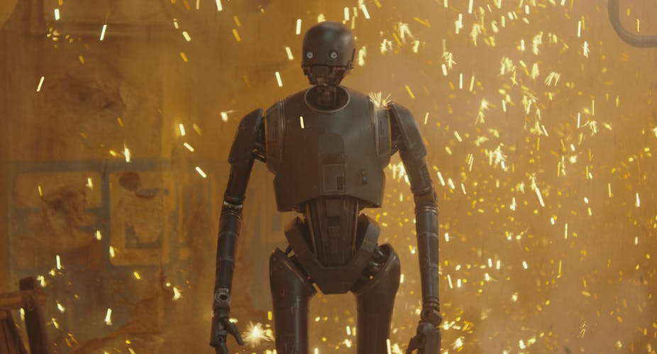 Star Wars: Rogue One highlights uncomfortable fact – military robots can change sides