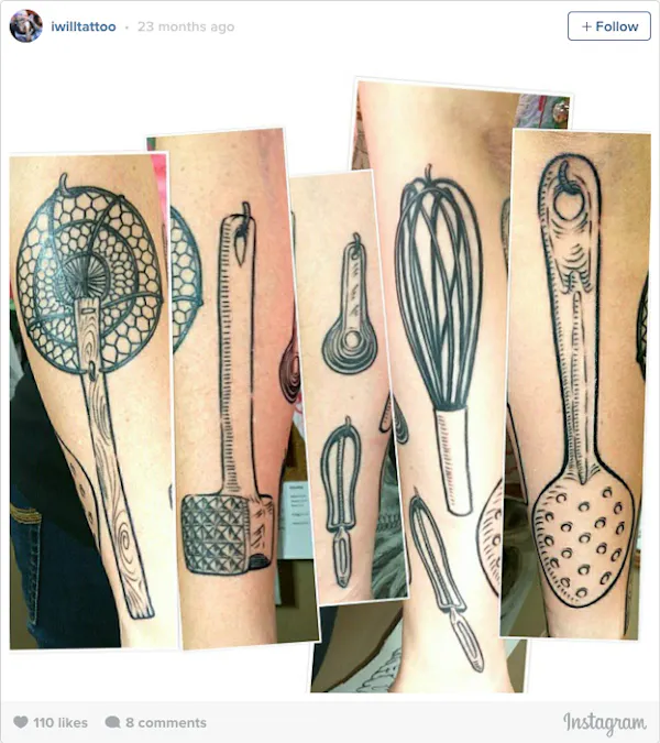 Kitchen ink foodies, chefs and tattoos