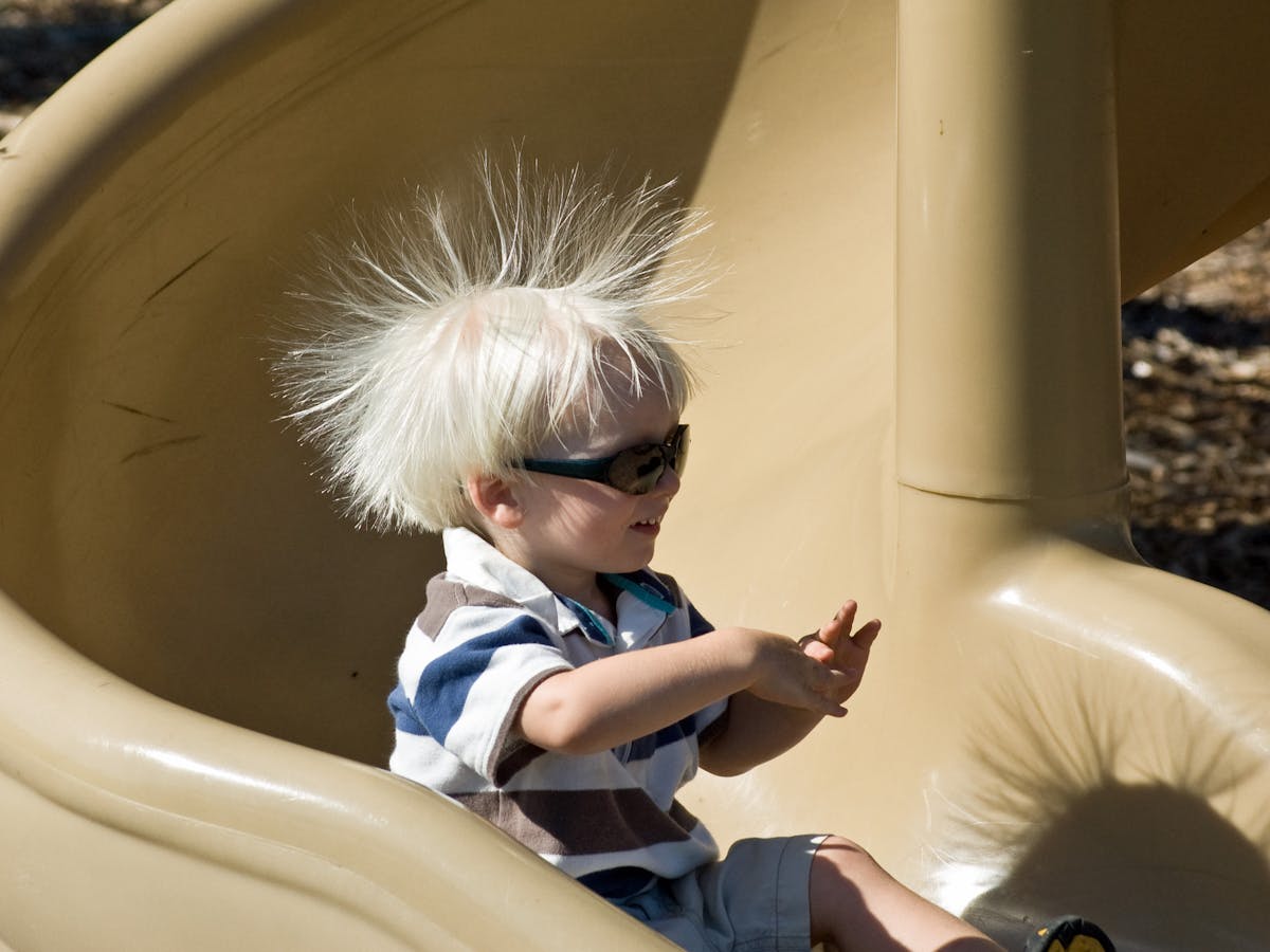 Static Electricitys Tiny Sparks Static Electricitys Tiny Sparks