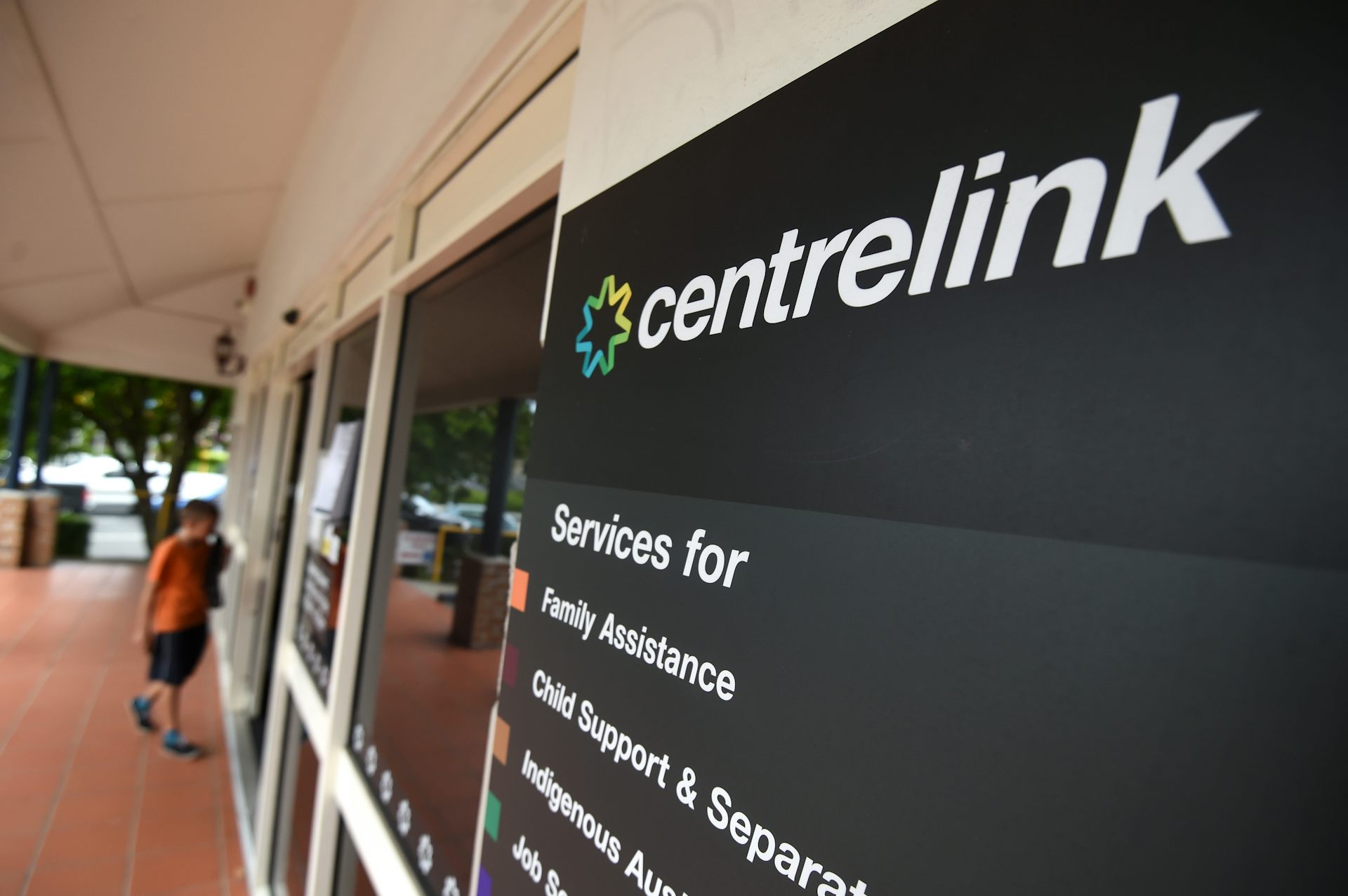 Centrelink child store support