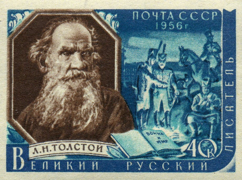 What Is Thesis Statement In Essay A Sovietera Stamp Depicts A Scene From Leo Tolstoys War And Peace Wikimedia Commons Health Awareness Essay also Sample Of Proposal Essay How Tolstoys War And Peace Can Inspire Those Who Fear Trumps America Argumentative Essay Thesis Examples
