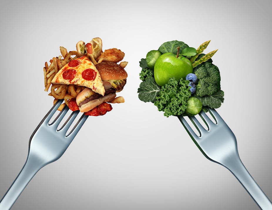 How to Eat a Balanced Diet With Good and Bad Food