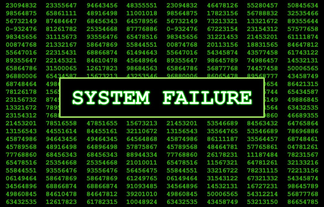 Матрица код System failure