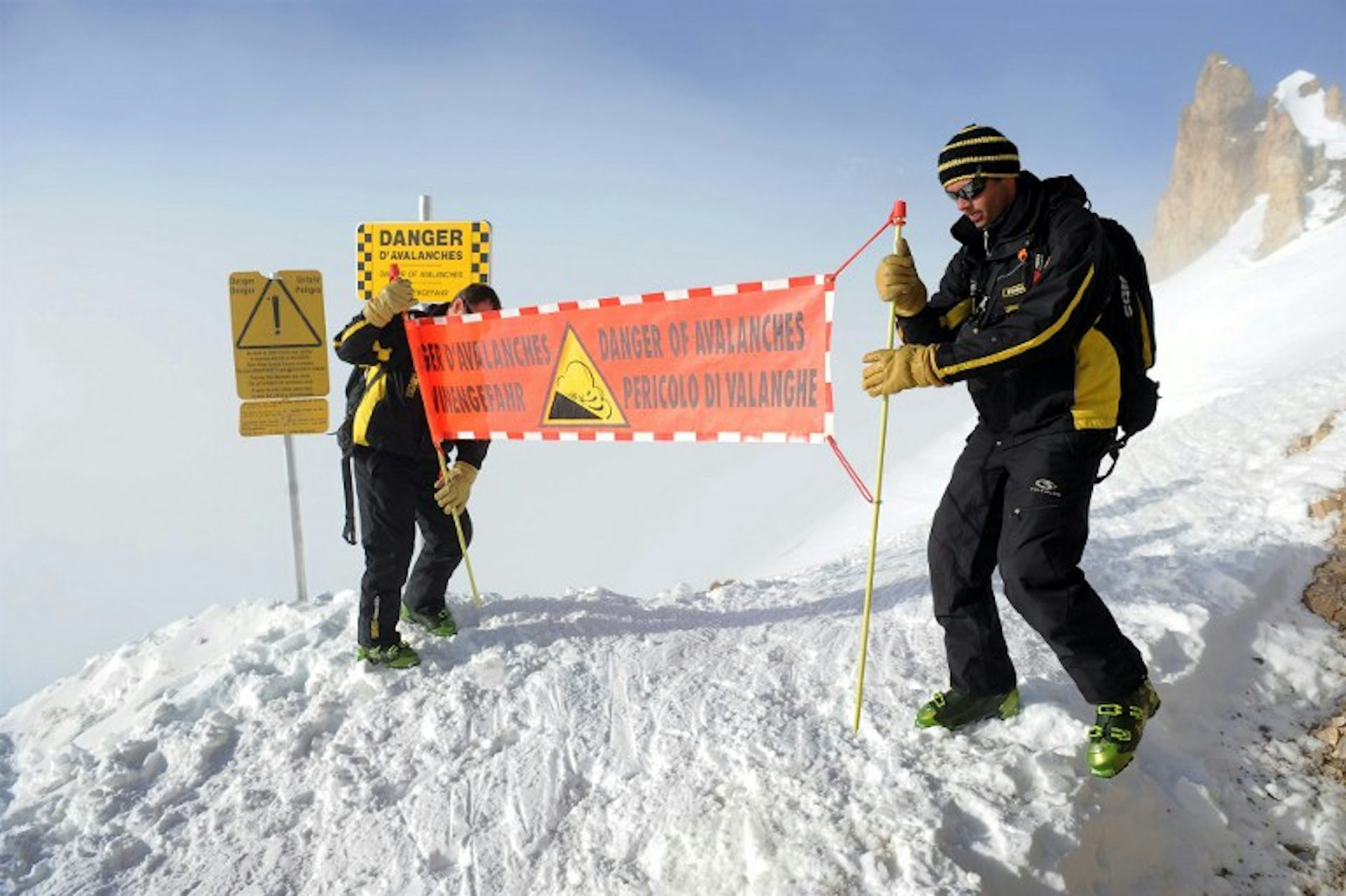 Moins de neige ne veut pas dire moins d&rsquo;avalanches