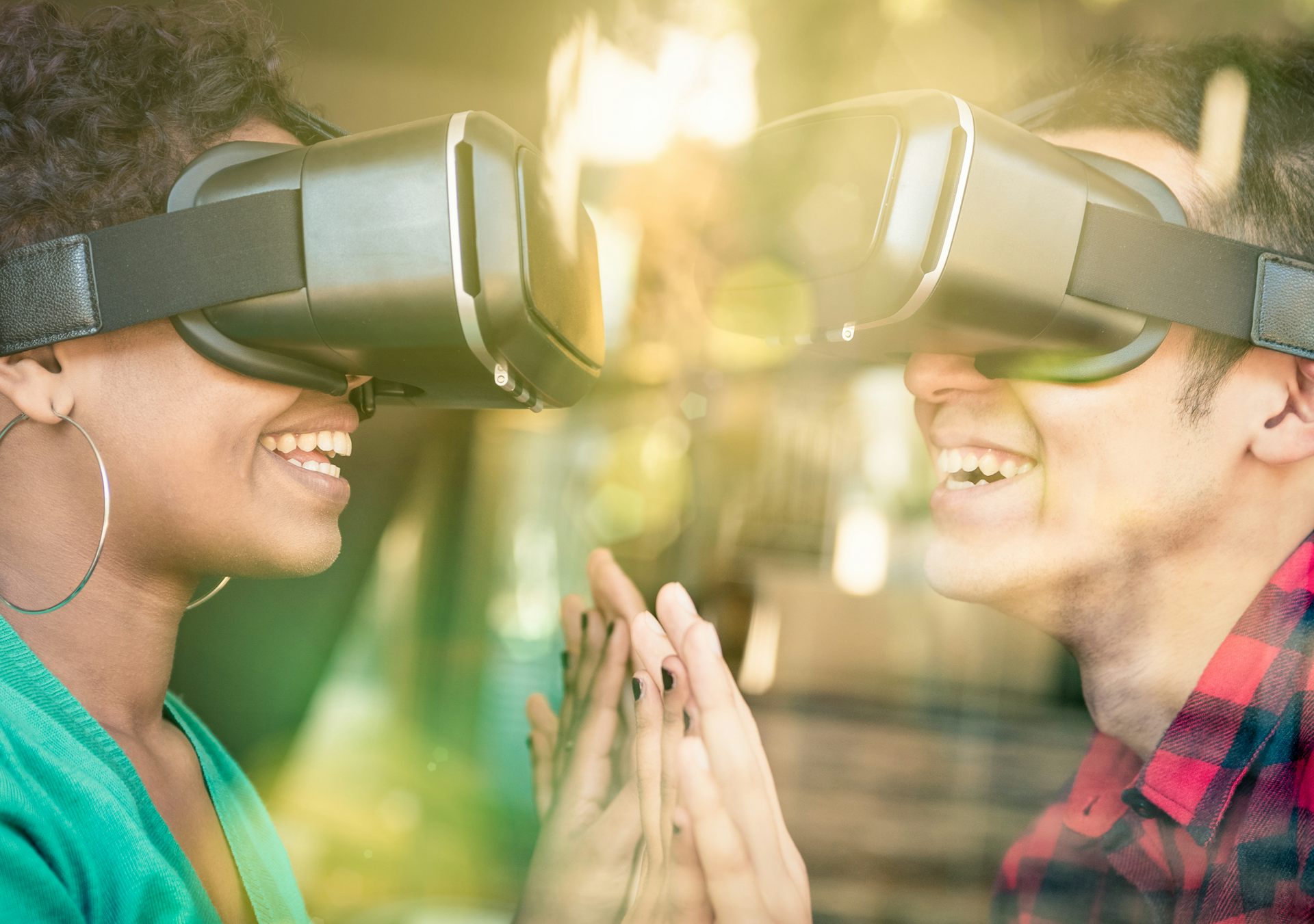Falling in love in virtual reality