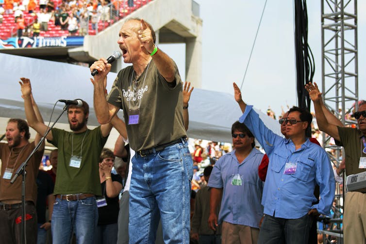 Lou Engle, an American Charismatic Christian leader. eden frangipane, CC BY