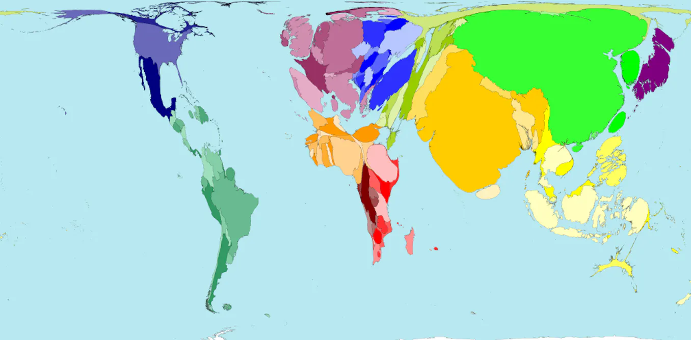 Map Not Distorted Five maps that will change how you see the world