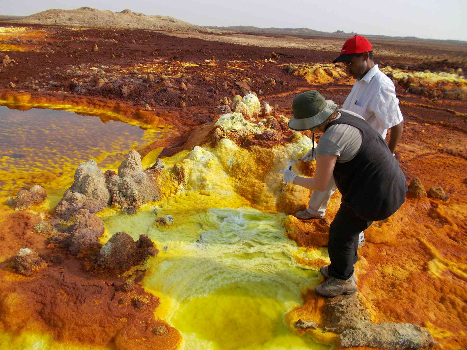Ethiopia’s inhospitable Danakil Depression gives us clues about life on ...