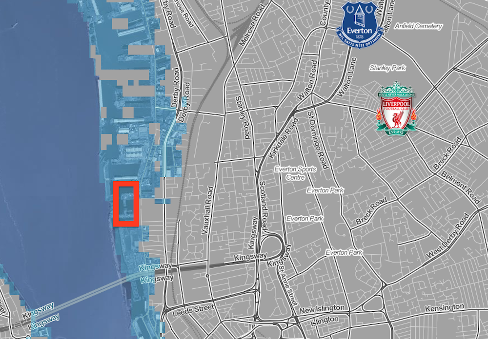New Everton football stadium could end up underwater ...