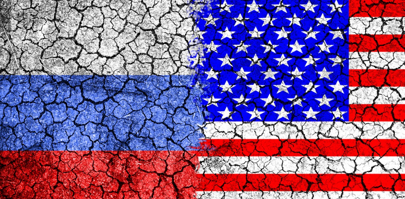 флаг россии сша
