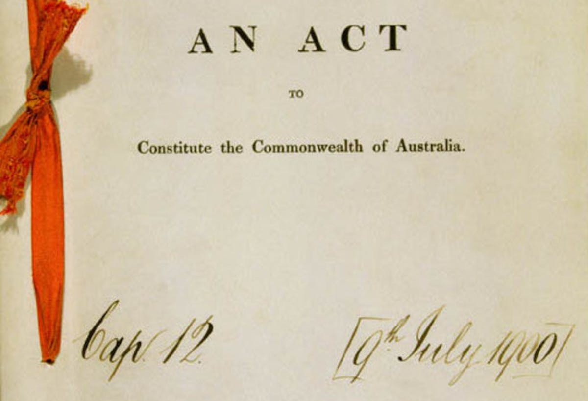 Hårdhed Meningsfuld Glat Australian politics explainer: the writing of our Constitution