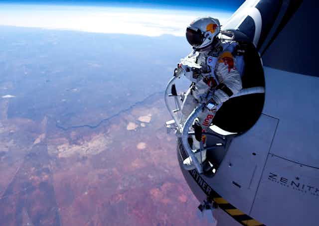 Felix Baumgartner Set To Skydive Through The Sound Barrier How Felix Baumgartner Set To Skydive Through The Sound Barrier How