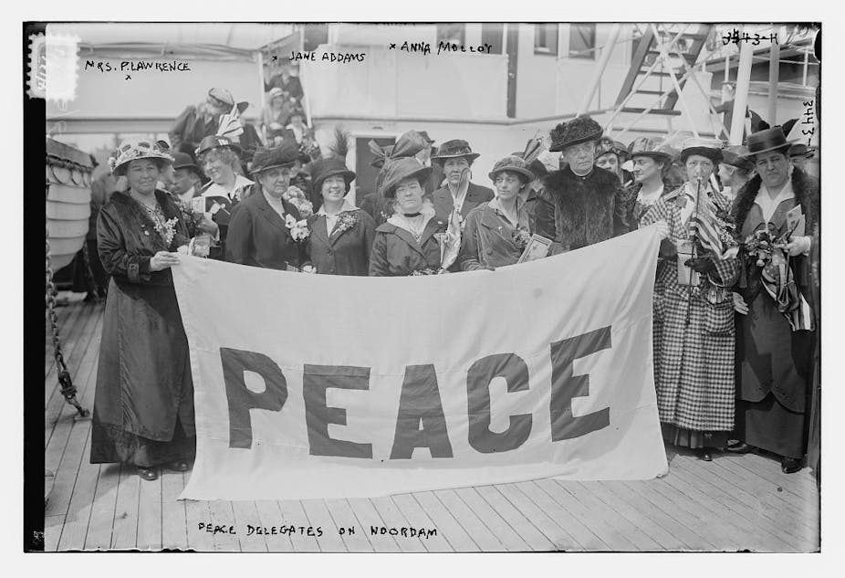 Why Women's Peace Activism In World War I Matters Now