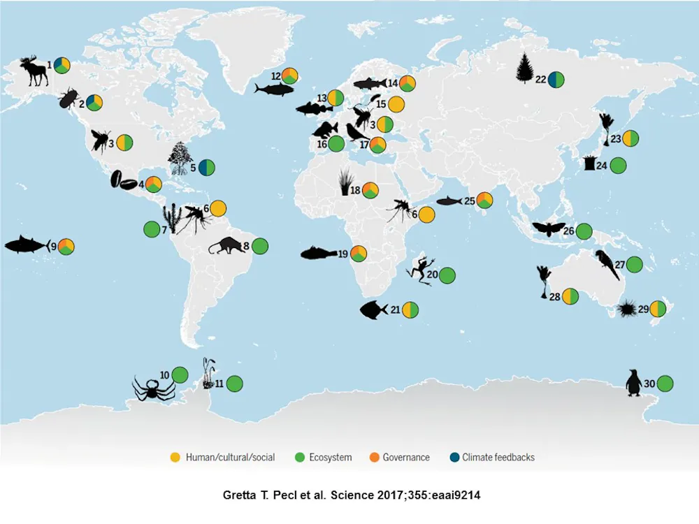 Geographic Range Example Species Geographic Range – Geographic Range – CGNPEB