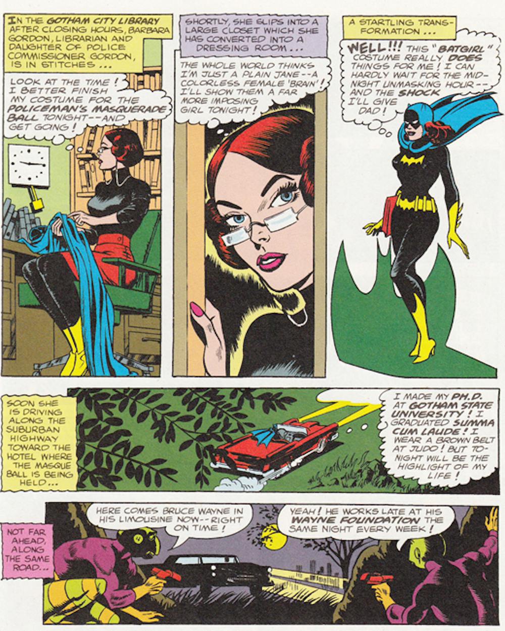 Barbara Gordon As Batgirl Porn - Move over Batgirl, our superheroine is just a normal human being