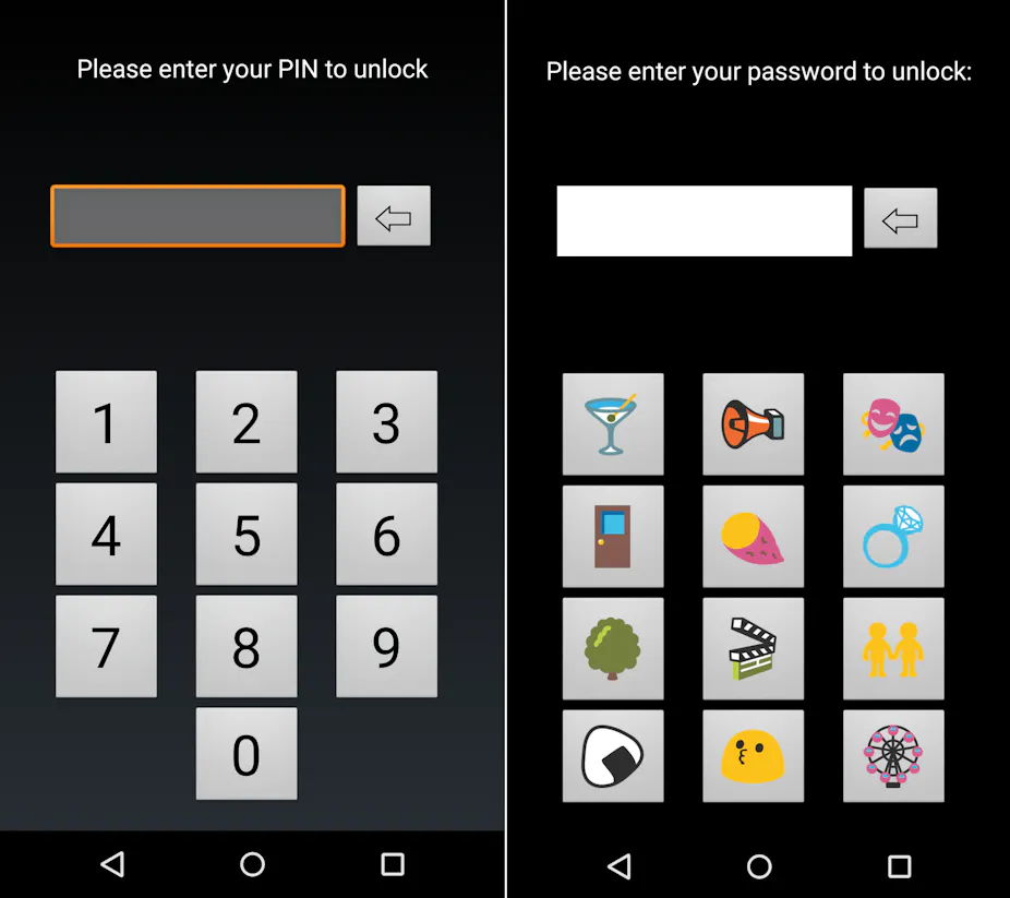 Why emojis – 👫🍣💍🎭 – might be your next password