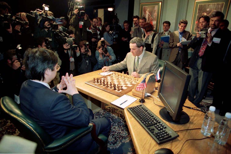 In 1997, an IBM computer beat a chess world champion for the first