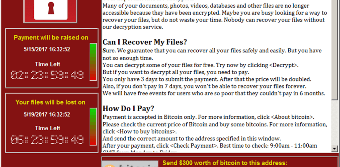 WannaCry hackers had no intention of giving users their files back even if they paid