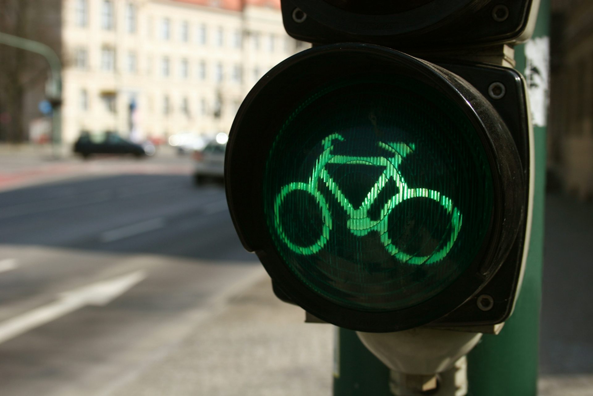 bike green light