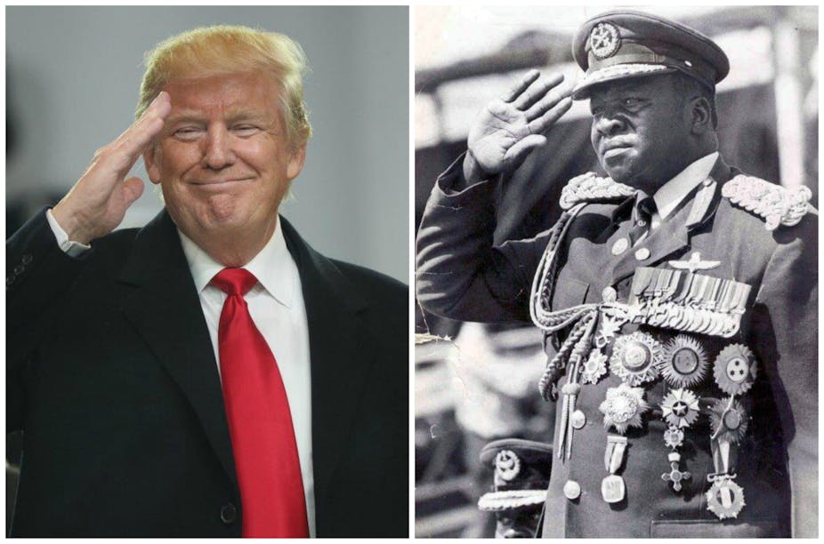 Idi Amin and Donald Trump - strong men with unlikely parallels