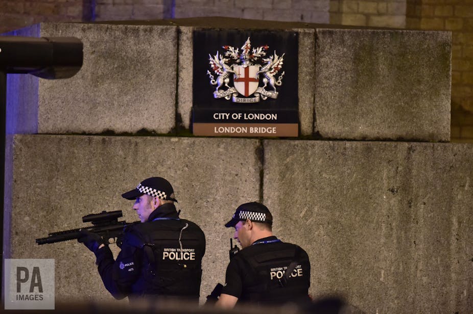 Eight minutes on London Bridge: years of training led to lightning ...