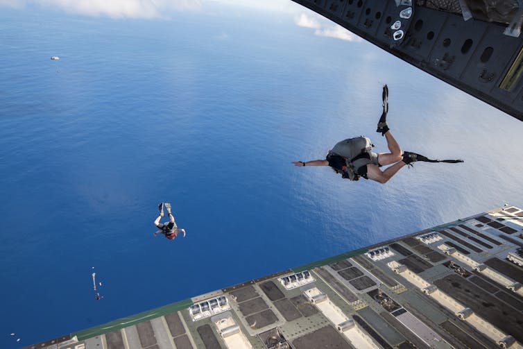 Just jump right in … The National Guard via flickr, CC BY