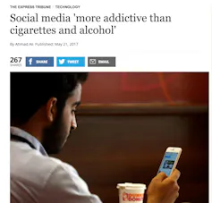 is social media more addictive than cigarettes and alcohol India Today | Scrolling through Instagram Reels, TikTok videos, or YouTube shorts may feel like a harmless way to kill your time, but neuroscientists New research published this week