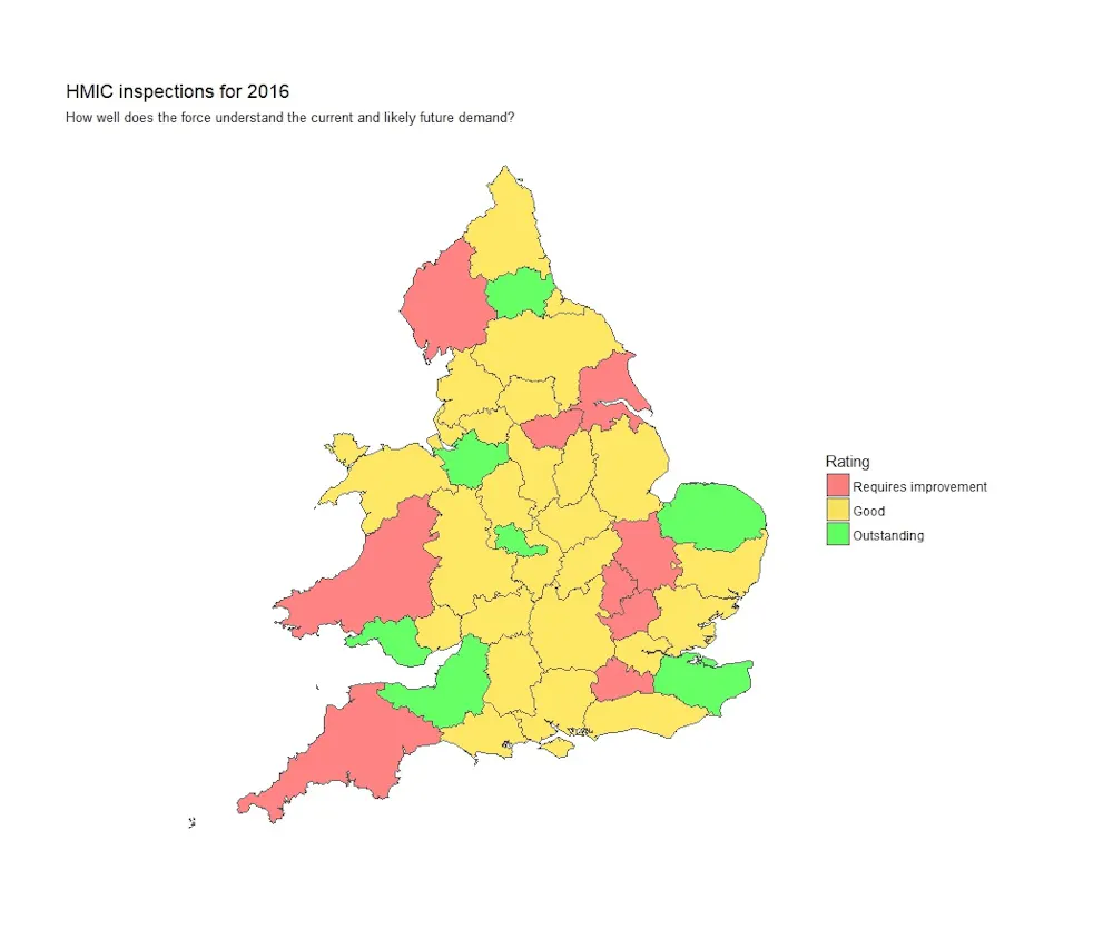 When crime drops, the demands on the police don’t necessarily fall