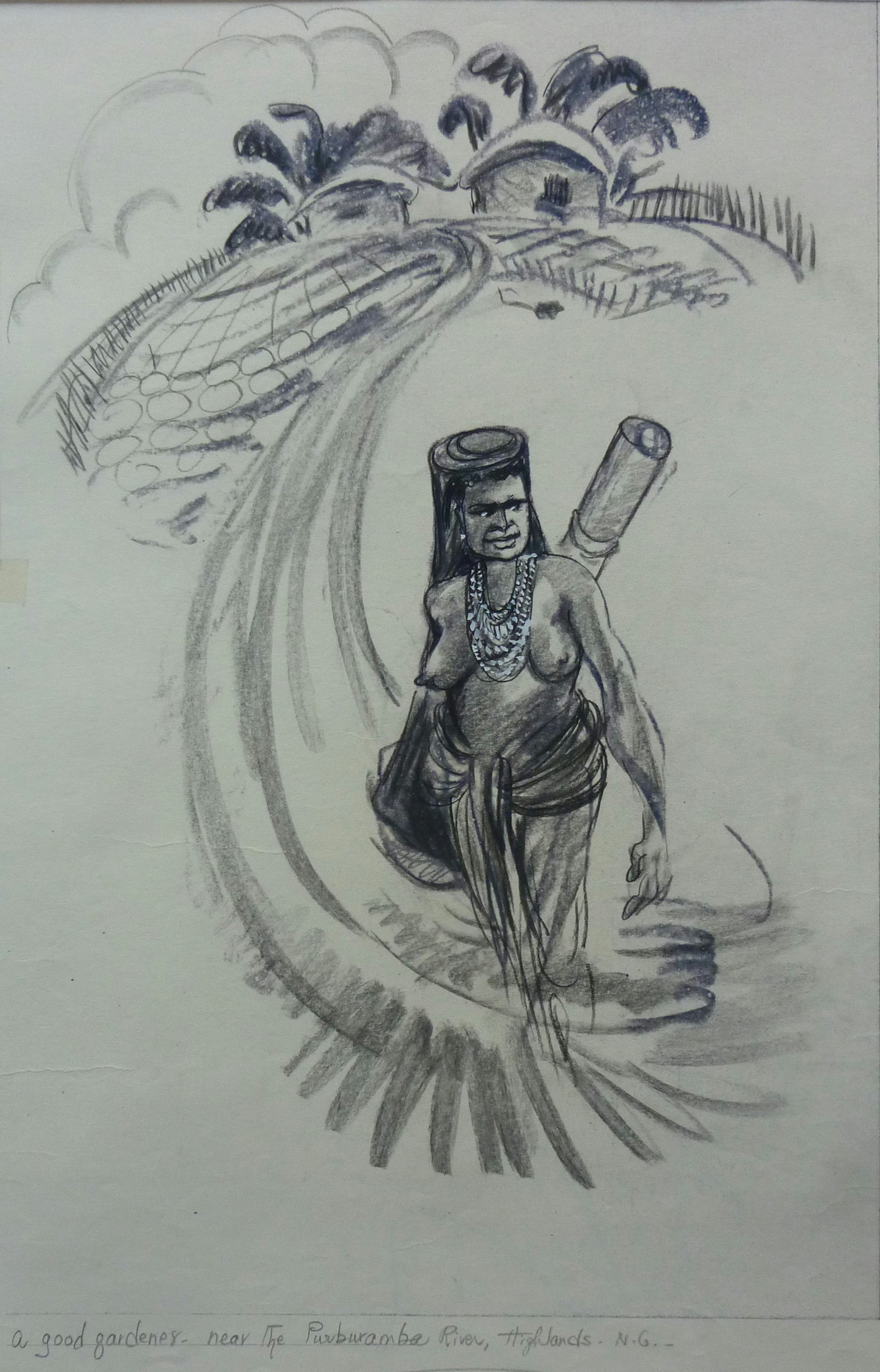 Controversial artist Elizabeth Durack gave us a sensitive insight into the lives of Papuan women