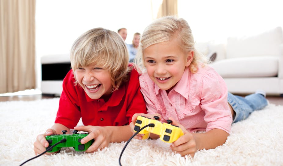 Kids spending too much time gaming