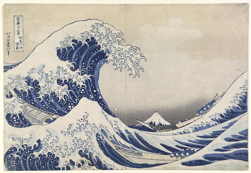 Friday Essay From The Great Wave To Starry Night How A Blue