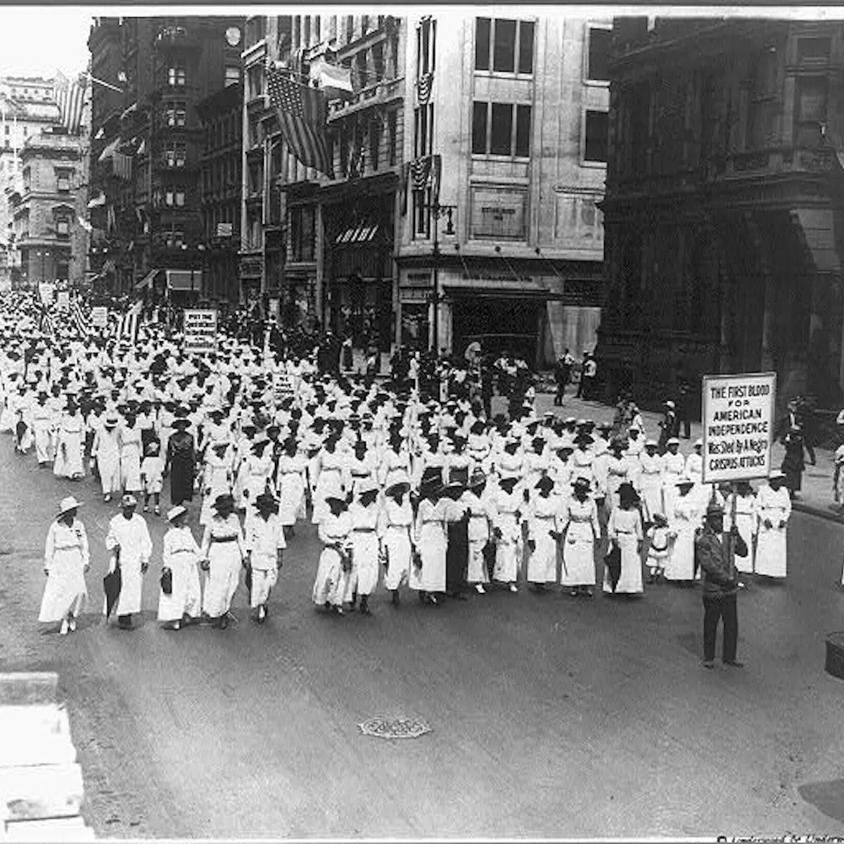 100 years ago African-Americans marched down 5th Avenue to declare that black lives matter 100 years ago African-Americans marched down 5th Avenue to declare that black lives matter