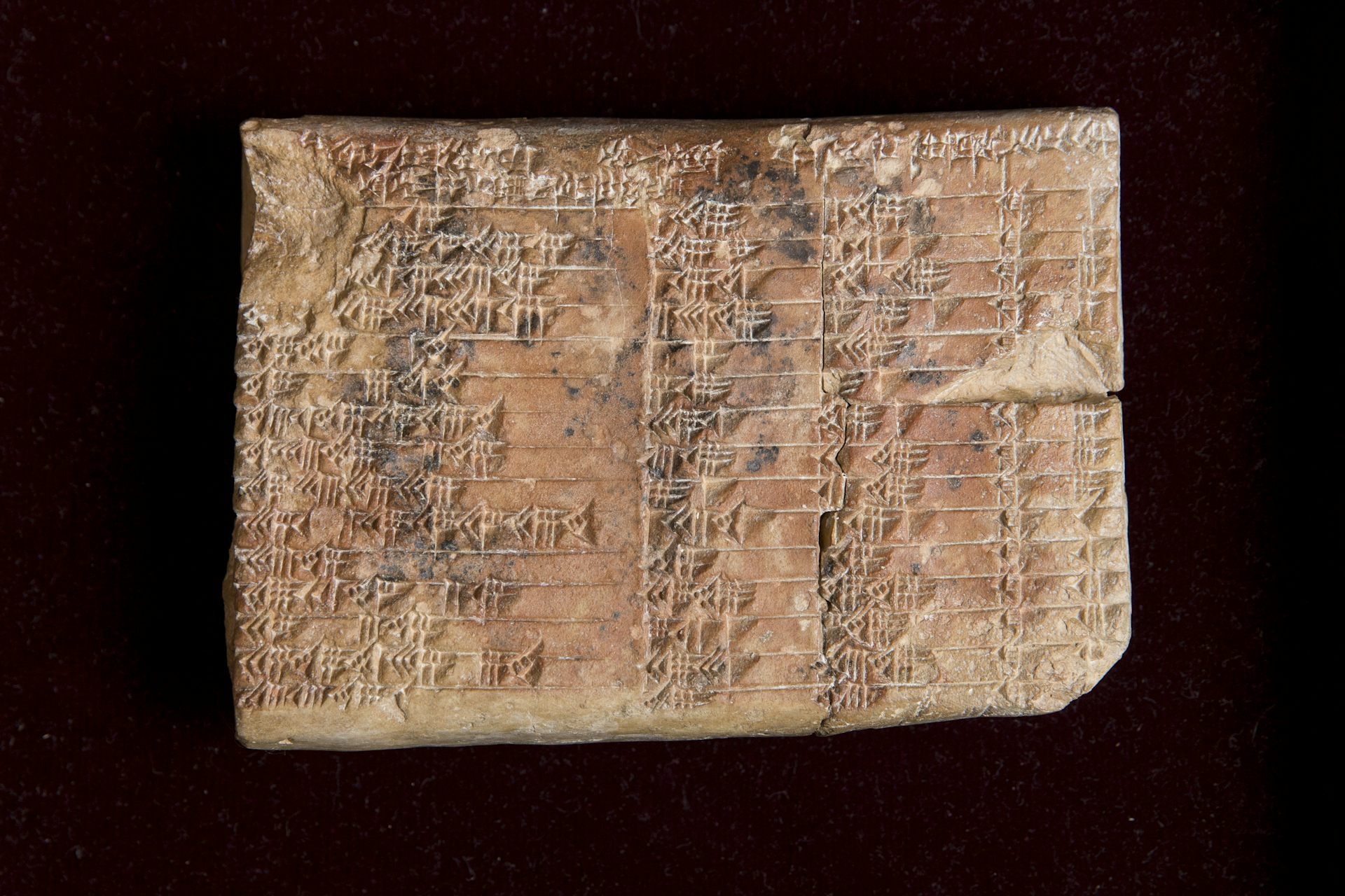 Written in stone: the world's first trigonometry revealed in an ancient  Babylonian tablet