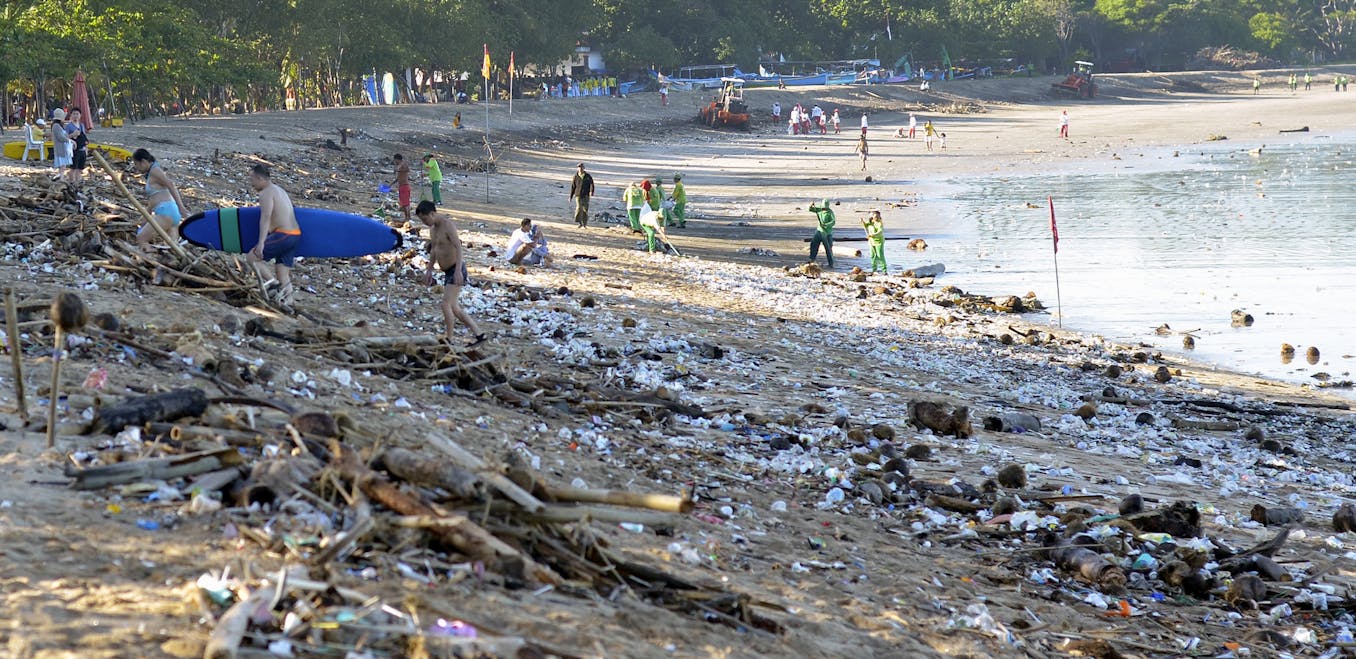 1356px x 668px - Swimming Among Bali's Plastic Tide | Surfpolitik | Swellnet