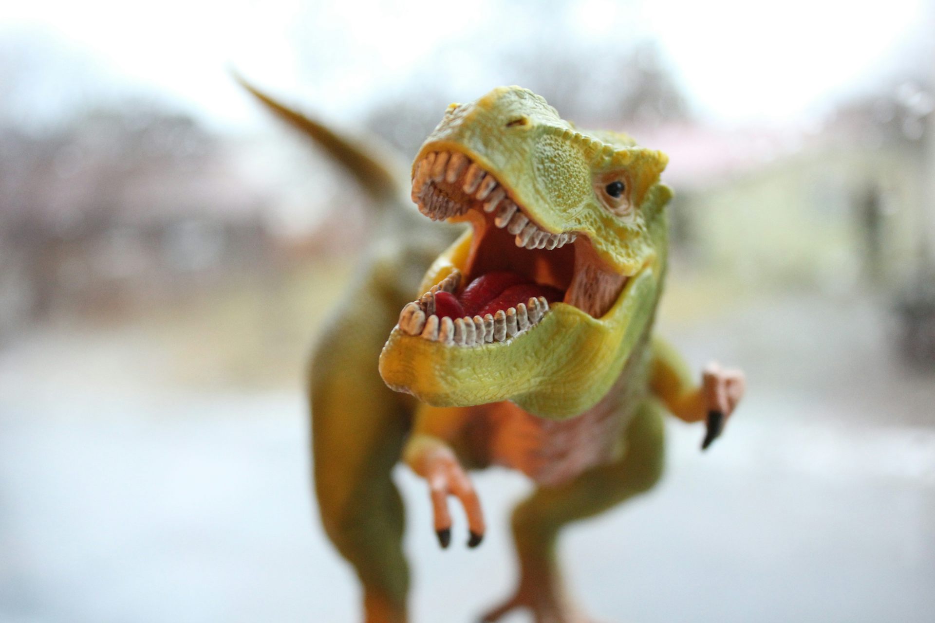 dinosaurs walking the earth