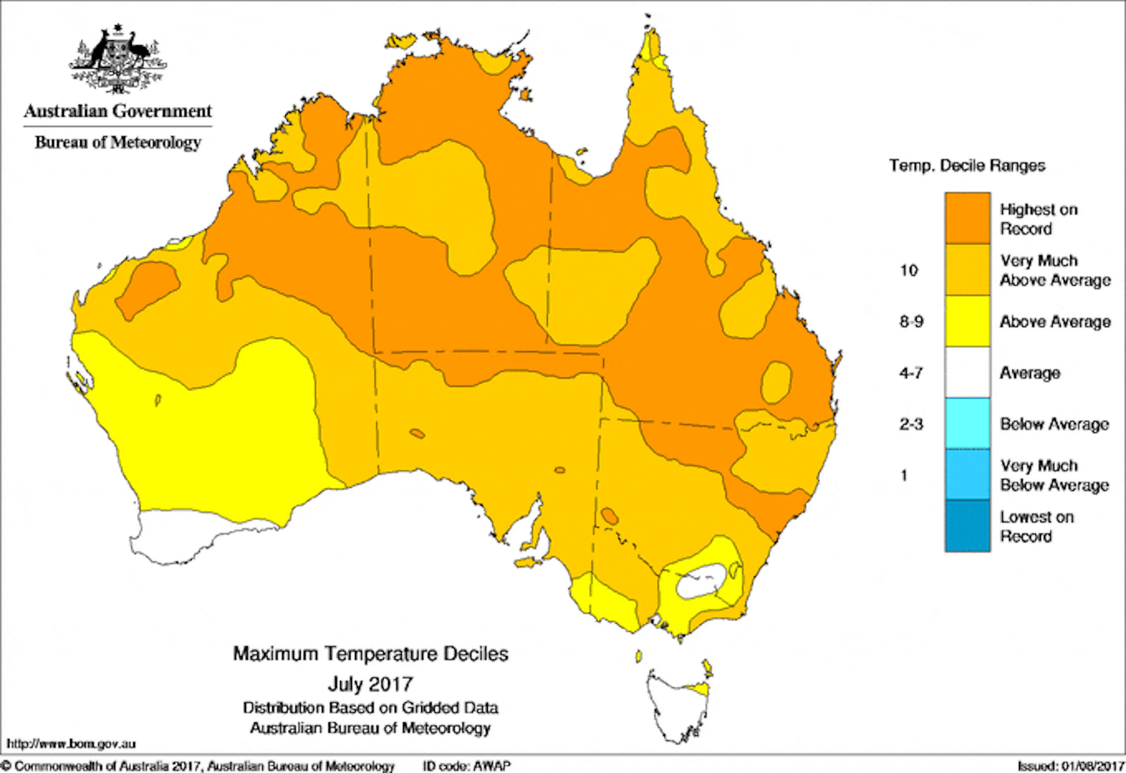 Climate change to blame for Australia's July heat