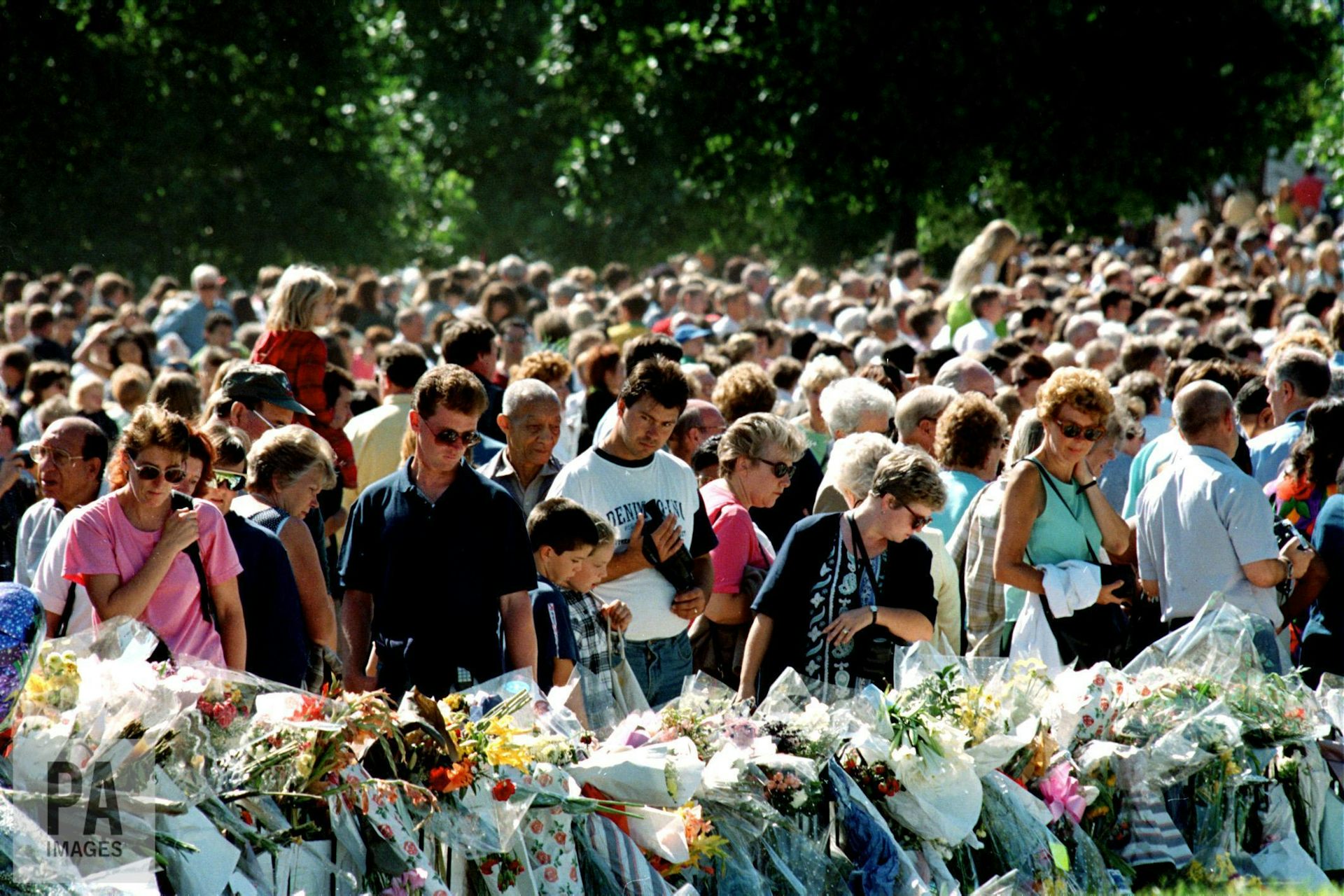 What the week of mourning for Diana revealed about the 20th