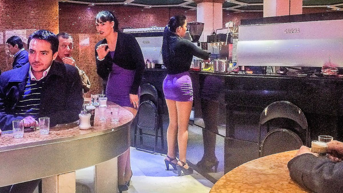 Sex and the City, Santiago style, where they're serving up 'coffee with  legs'