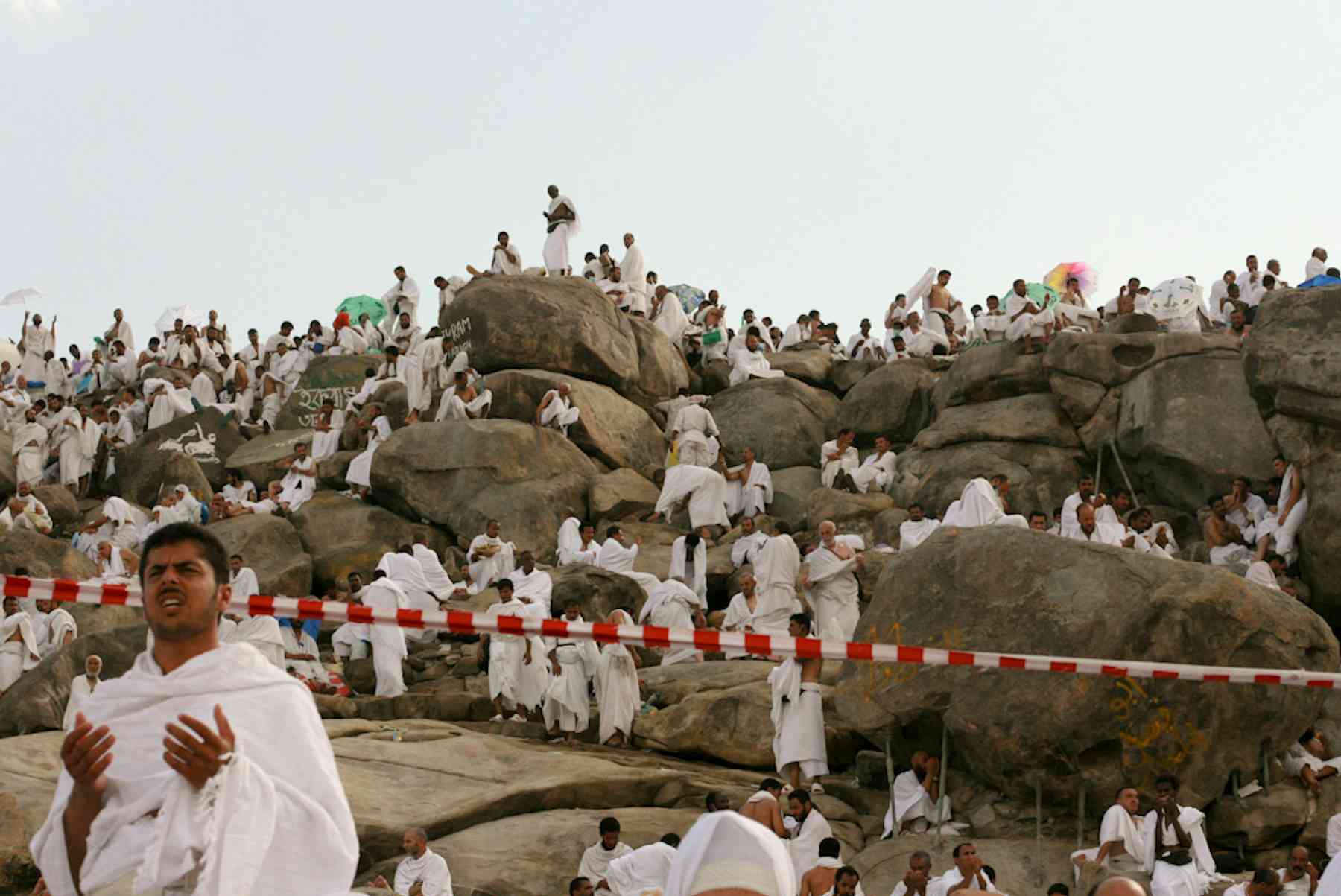 Talbiyah ritual during Hajj pilgrimage